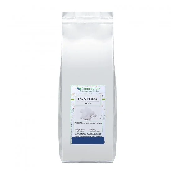 HERBO VENETA - CANFORA NATURALE CRISTALLI POLVERE 100g 