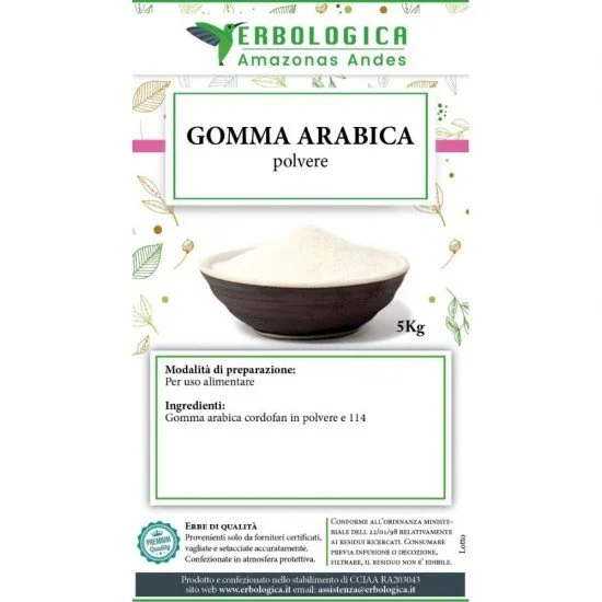 Gomma Arabica in Polvere